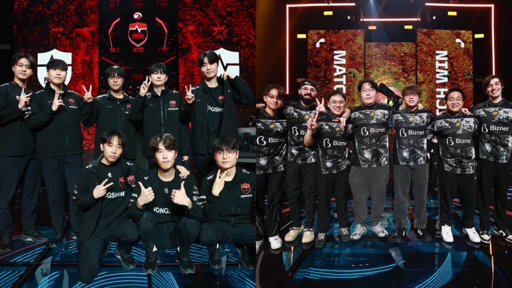 NS and RRQ will battle it out for the Pacific region’s number one seed (Image by VCT Pacific)