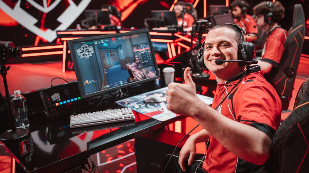 G2 Esports will face NRG for a spot in the Mid-Bracket Grand Final (Image by Colin Young-Wolff/Riot Games)