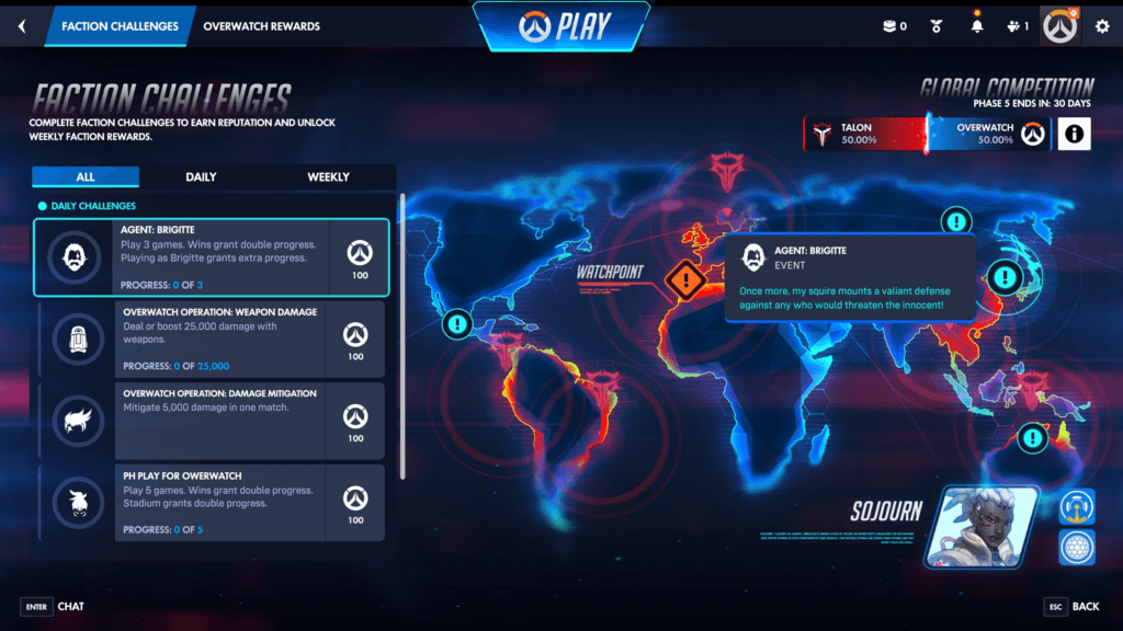 Overwatch Conquest&nbsp;event (Image via Blizzard Entertainment)