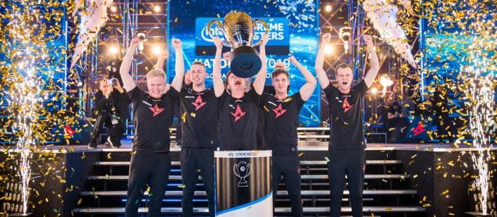 Astralis won the IEM Katowice 2019 after a 2-0 victory over ENCE in the Grand Finals. Image Credit: ESL.