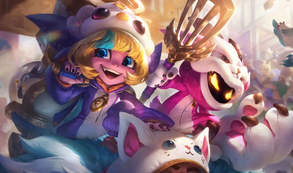 Veigar takes to the field when all your Yordles reach max rank to devastate opponents. Photo via Riot Games.