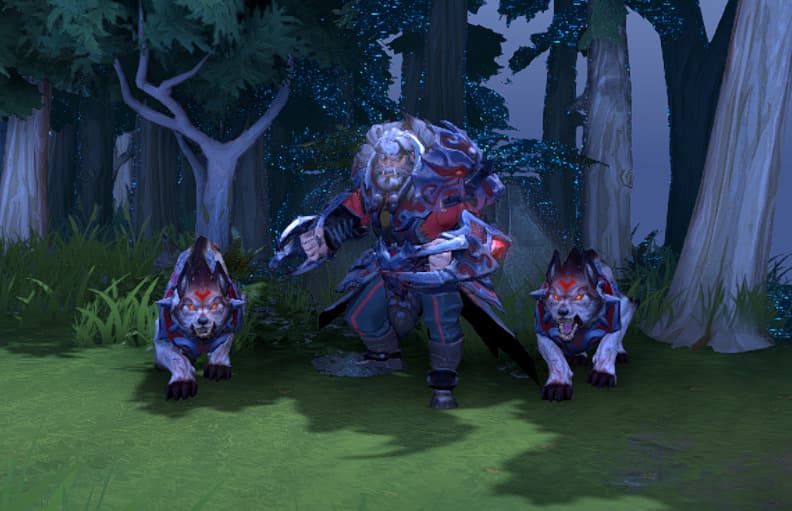 Wolves need no armour, but they have some in the latest set