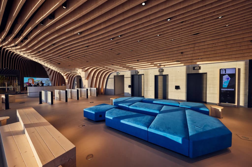 The custom-built Supercell office in Helsinki