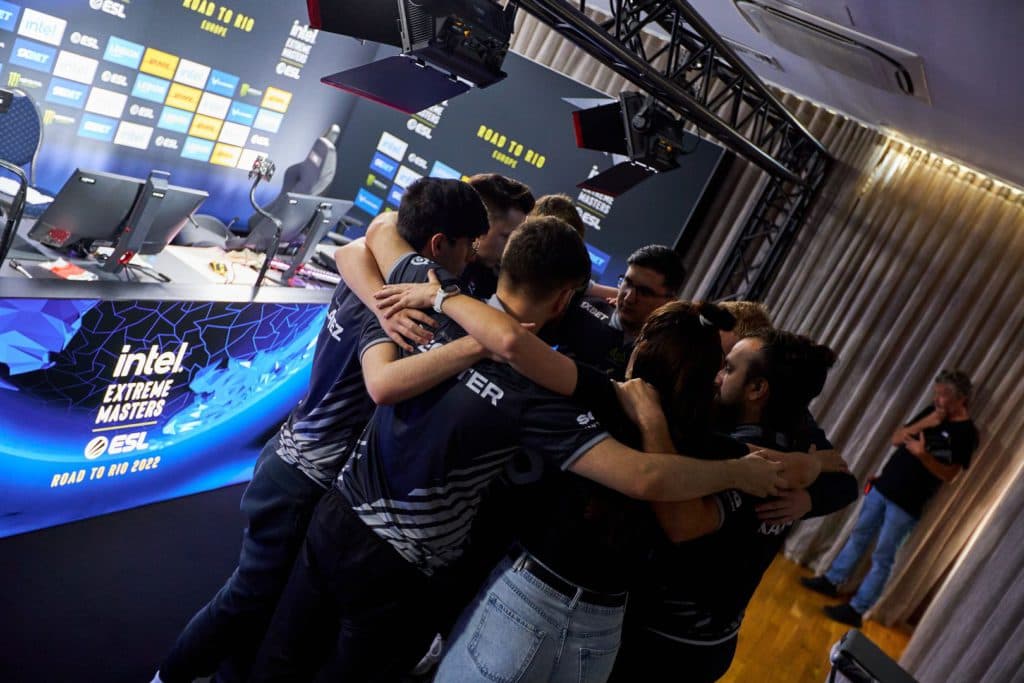 OG qualified for the IEM Rio Major after their victory over Outsiders. Image Credit: <a href="https://twitter.com/OGcsgo/status/1578666195439362048" target="_blank" rel="noreferrer noopener nofollow">OG CSGO.</a>