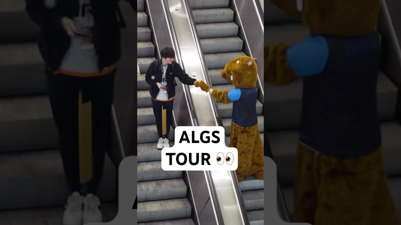 Beaver visits ALGS Open and LOVES it (Apex Legends LAN Tour)