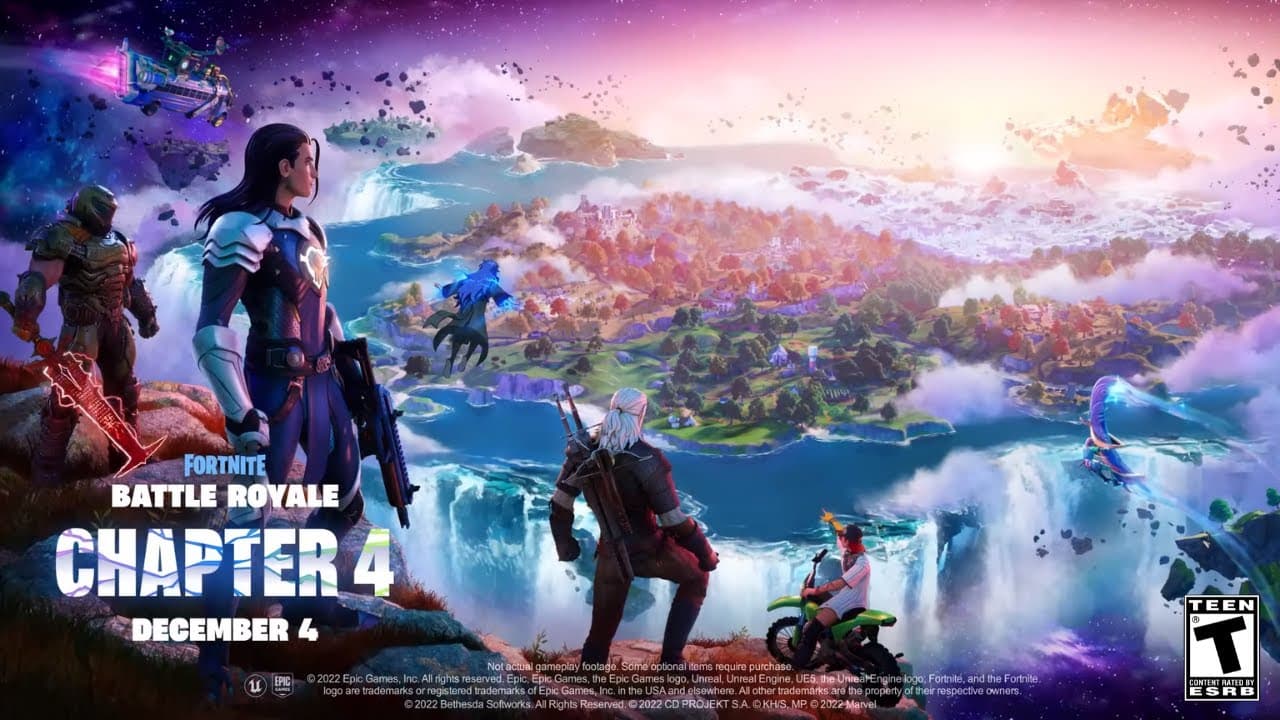 Fortnite Chapter 4 (Image via Epic Games)