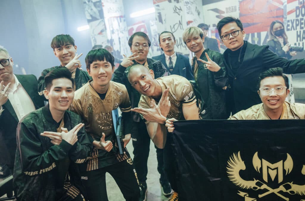 The GAM Team at MSI 2023 in London - image via Colin Young-Wolff/Riot Games