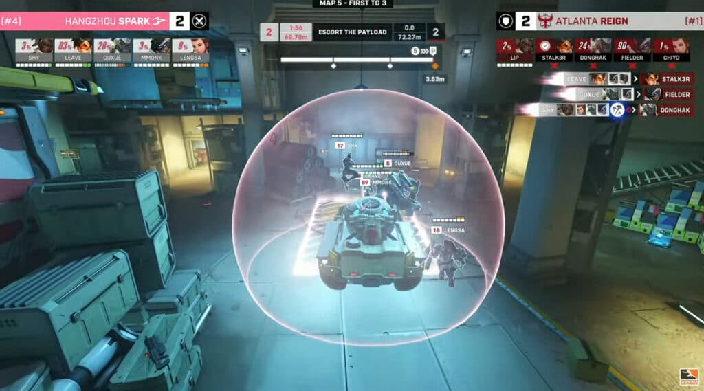 Overwatch League 2023 Playoffs Day 1: Hangzhou Spark versus Atlanta Reign (Image via Blizzard Entertainment)