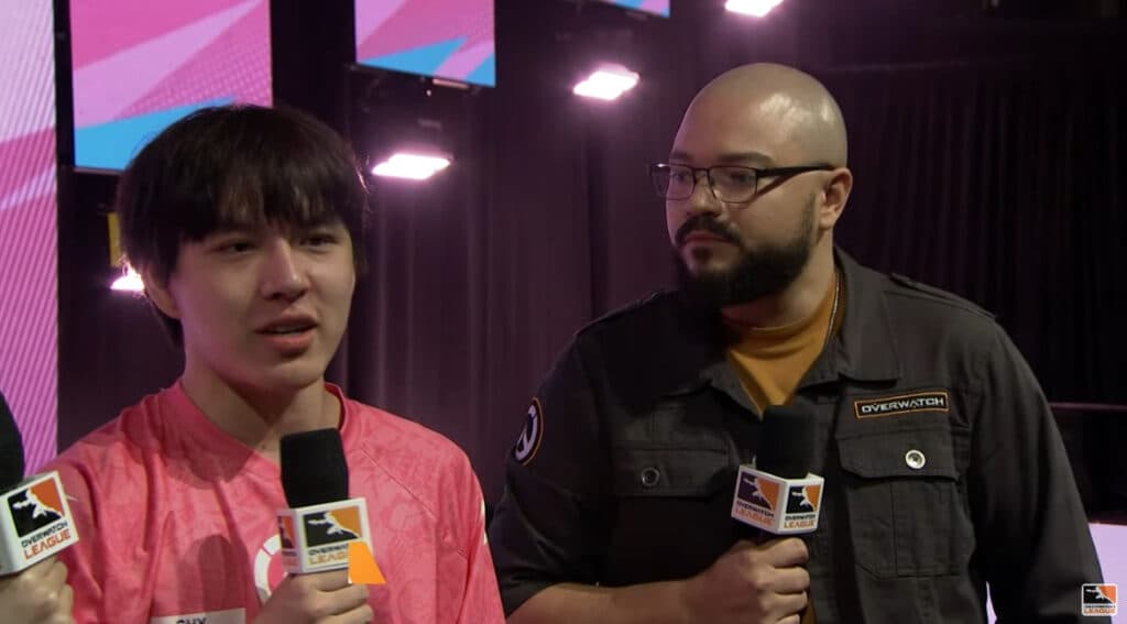 Shy talks about his team's esports journey (Image via Blizzard Entertainment)