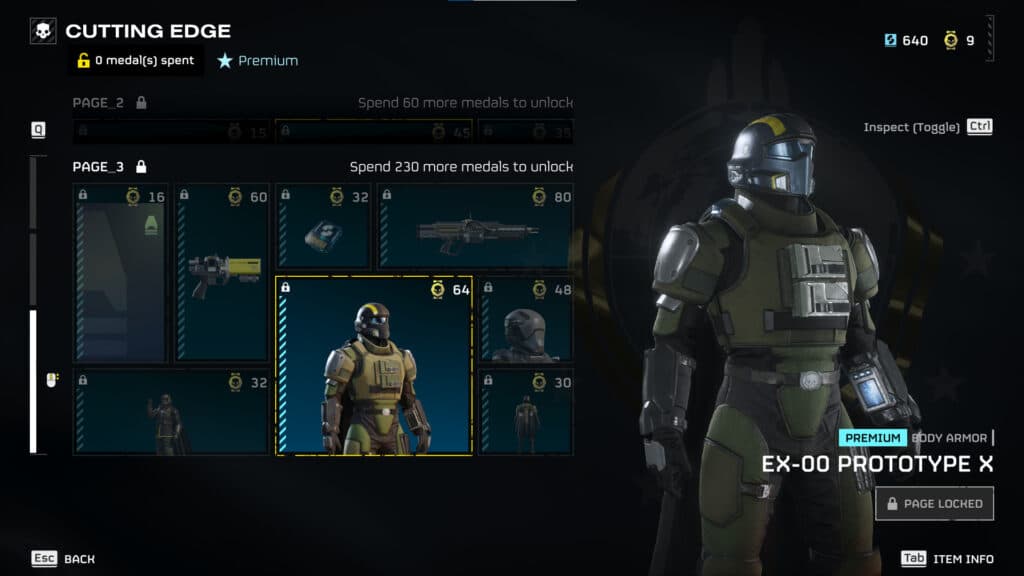 The last page of the Cutting Edge warbond (Image via esports.gg)