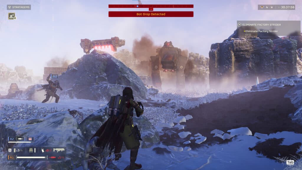 Don't face the business end of the Factory Strider (Image via esports.gg)