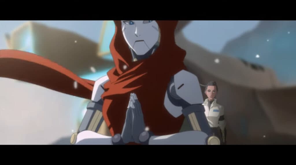 Aurora and Dr. Mina Liao (Image via Blizzard Entertainment)