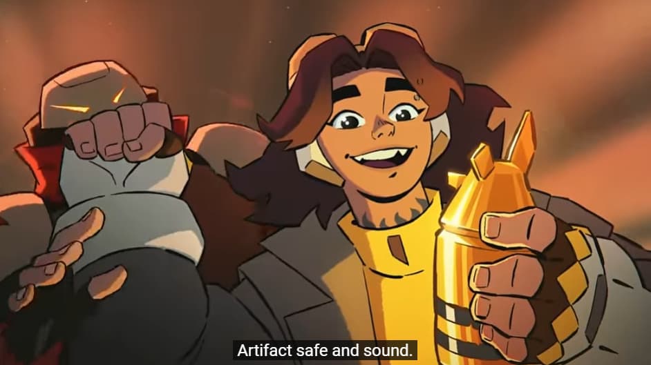 Venture Adventures hero trailer features some lore and an Anubis artifact (Image via Blizzard Entertainment)