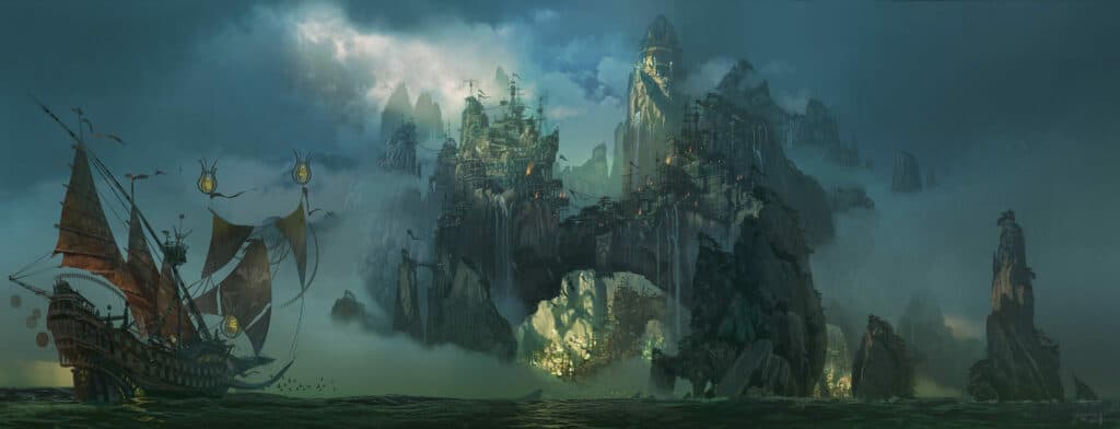 Bilgewater artwork (Image via Riot Games)