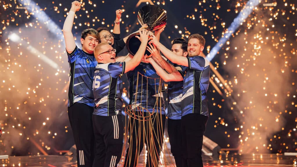 Evil Geniuses won against Paper Rex by 3-1 (Image via Riot Games)