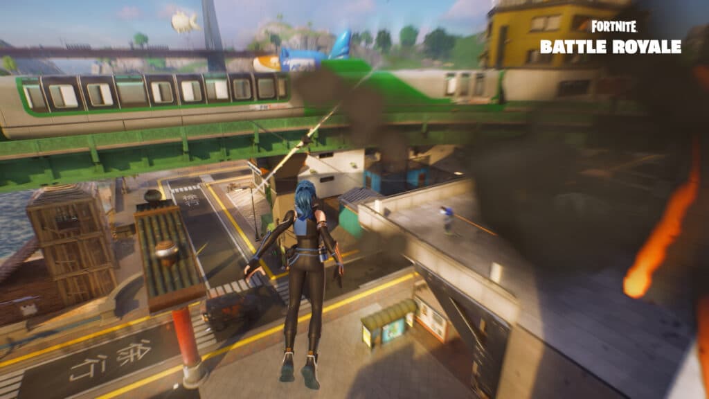 Ledge Jump mechanic (Image via Epic Games)
