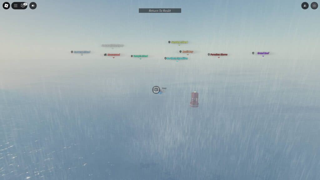 The buoy that leads to Desolate Deep. (Screenshot via esports.gg)