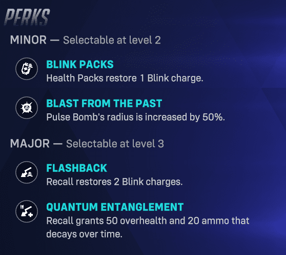 Tracer Hero Perk update Season 16 Overwatch 2 (Screenshot via esports.gg)