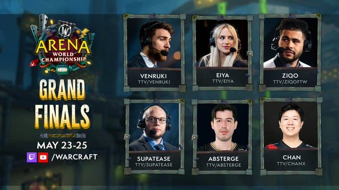 Broadcast talent (Image via Blizzard Entertainment)