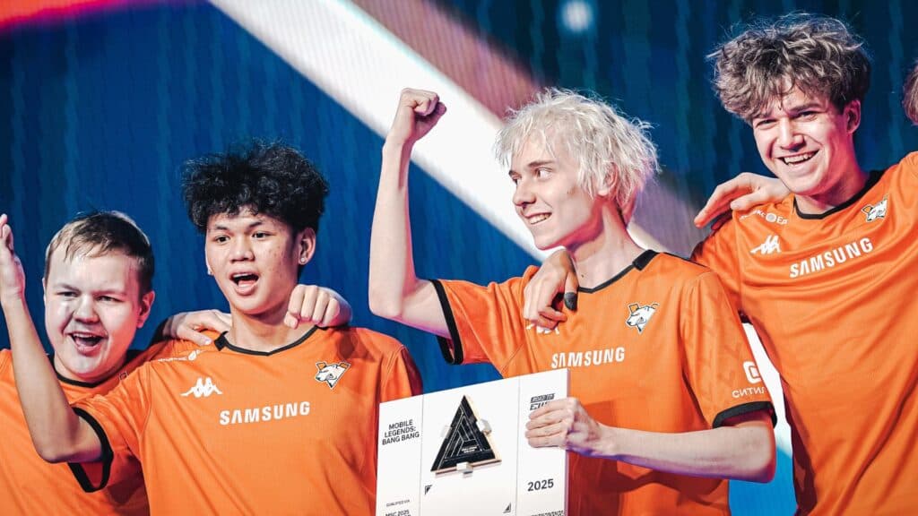 Virtus.pro earns a key to participate in the MSC 2025 Group Stage (Image via Wsports World Cup and MOONTON Games)