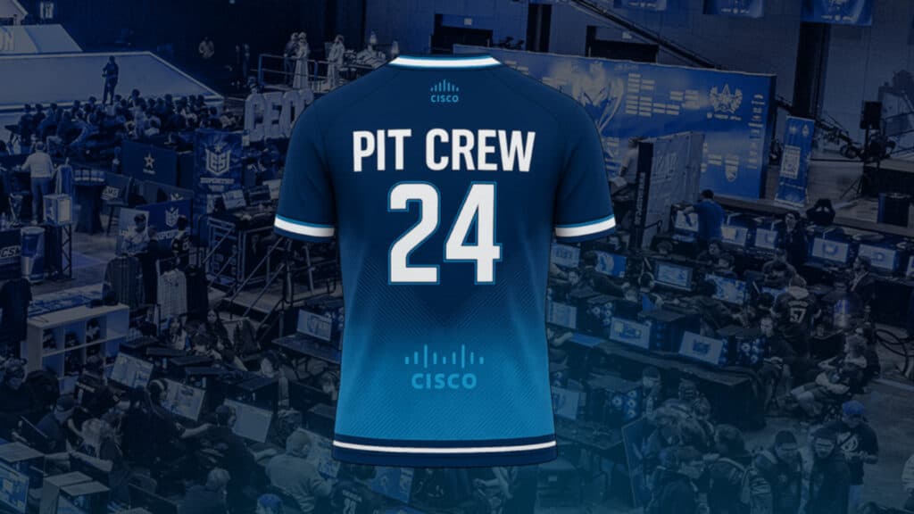 Students will also get exclusive Cisco Pit Crew jerseys (Image via CSMG)