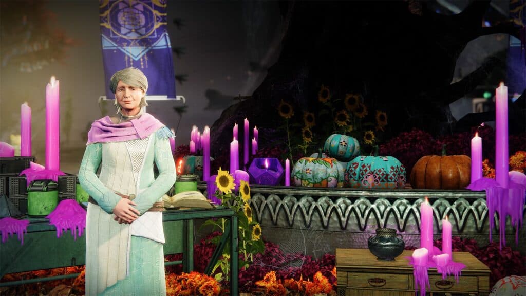 Eva Levante returns as the event vendor in Festival of the Lost (Image via Bungie)