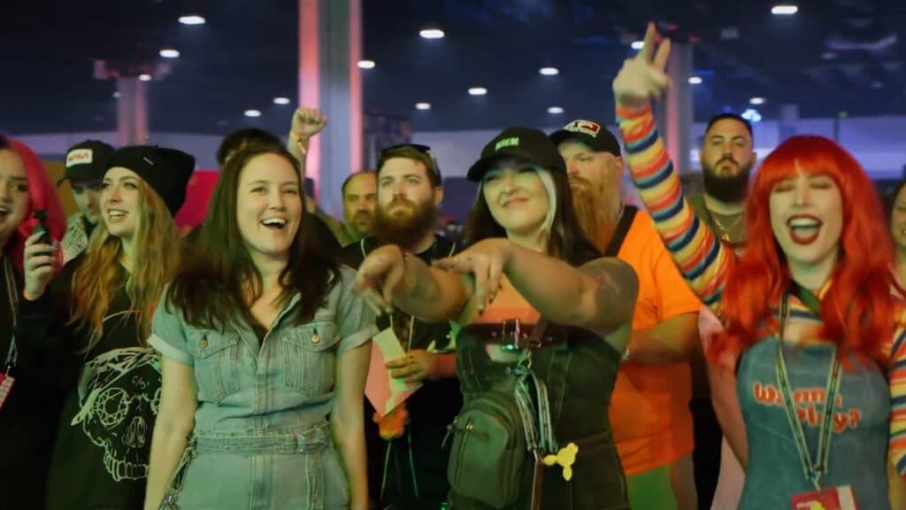 DreamHack attendees (Image via ESL FACEIT Group)