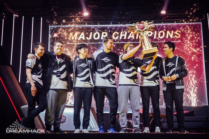 Team Secret are the winners of the Esports Award 2020 for their dominant run last year. Image Credit: Team Secret.