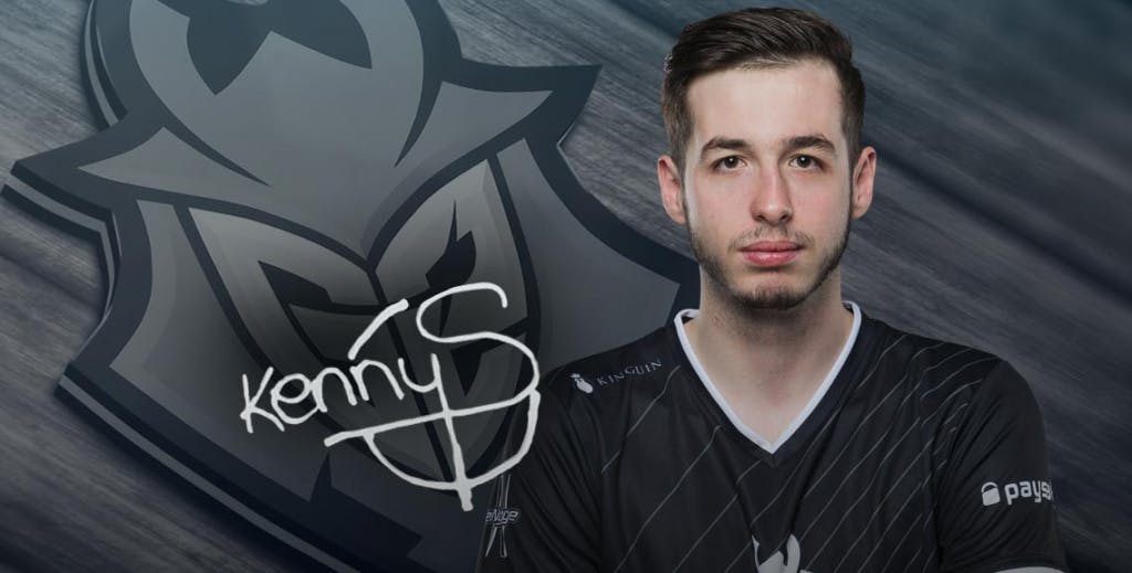 G2 esports benched KennyS after poor results.