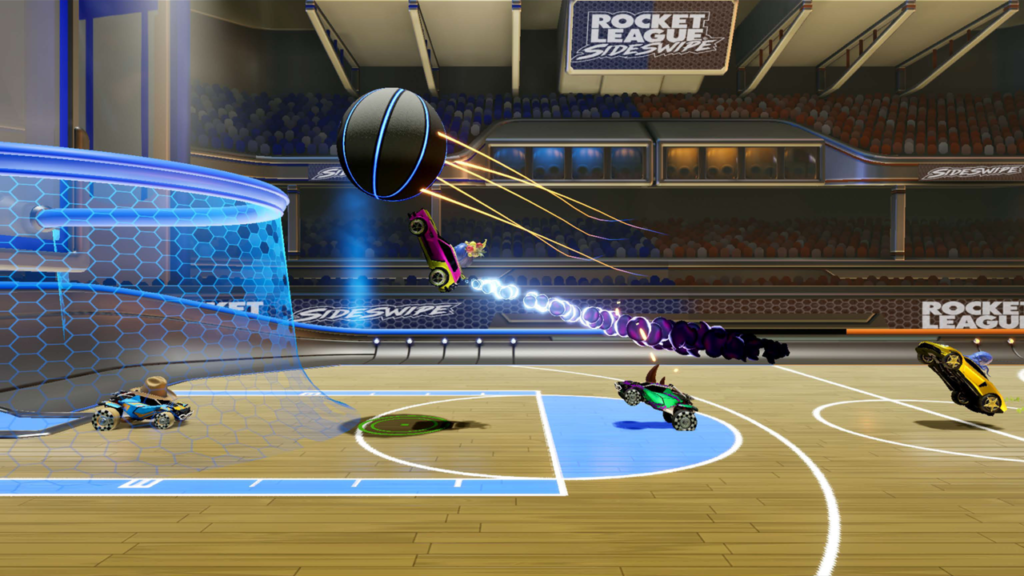 Rocket League Sideswipe will be free to play on Android and iOS. Image Credit: <a href="https://www.rocketleague.com/news/announcing-rocket-league-sideswipe-for-mobile/" target="_blank" rel="noreferrer noopener nofollow">Rocket League</a>.