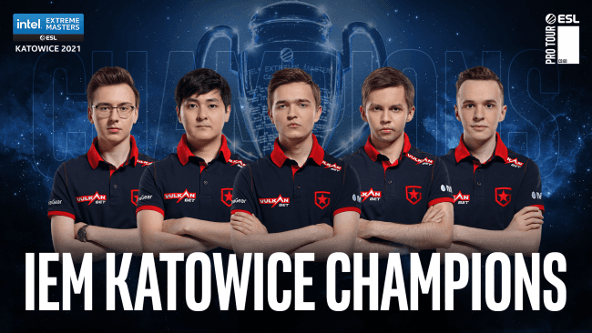 Gambit were IEM Katowice champions in February 2021