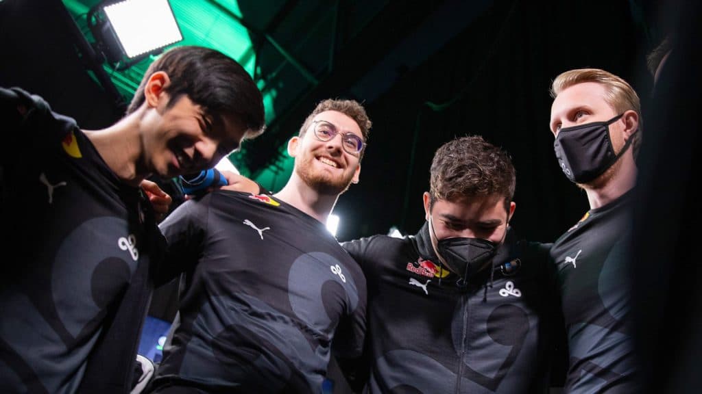 Cloud9 were the 2021 LCS Spring Split Champions. Image via espat.ai