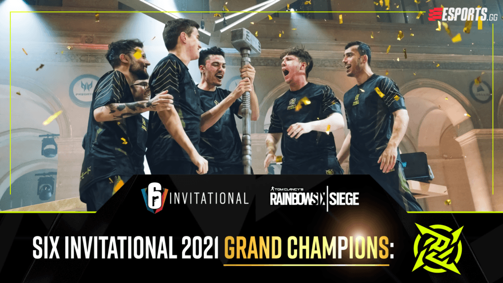 <em>NiP lifted the hammer after a 3-2 victory over Team Liquid. Image Credit: </em><a href="https://twitter.com/R6esports/status/1396561548848533507" target="_blank" rel="noreferrer noopener nofollow"><em>Rainbow Six Siege esports</em></a><em>.</em>