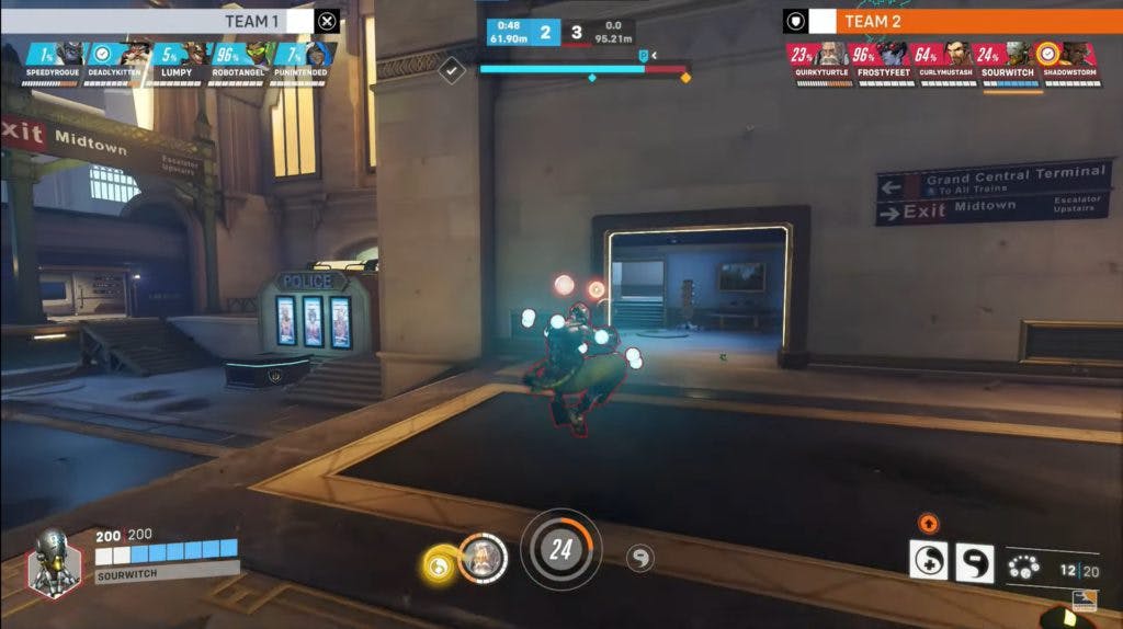 Support heroes now have more information on their UI. Zenyatta players can see their new UI in the image above.