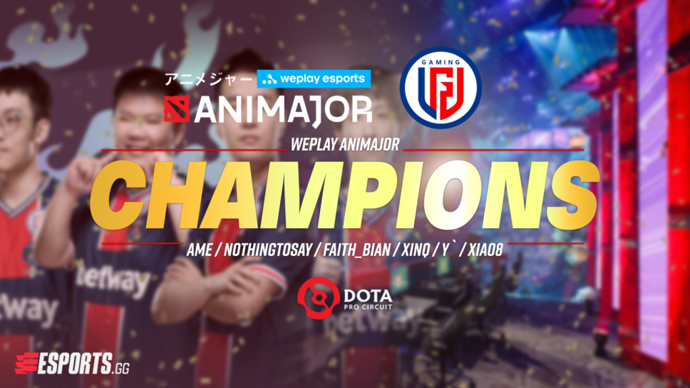 PSG.LGD complete clean sweep of Evil Geniuses to win WePlay Animajor! cover image