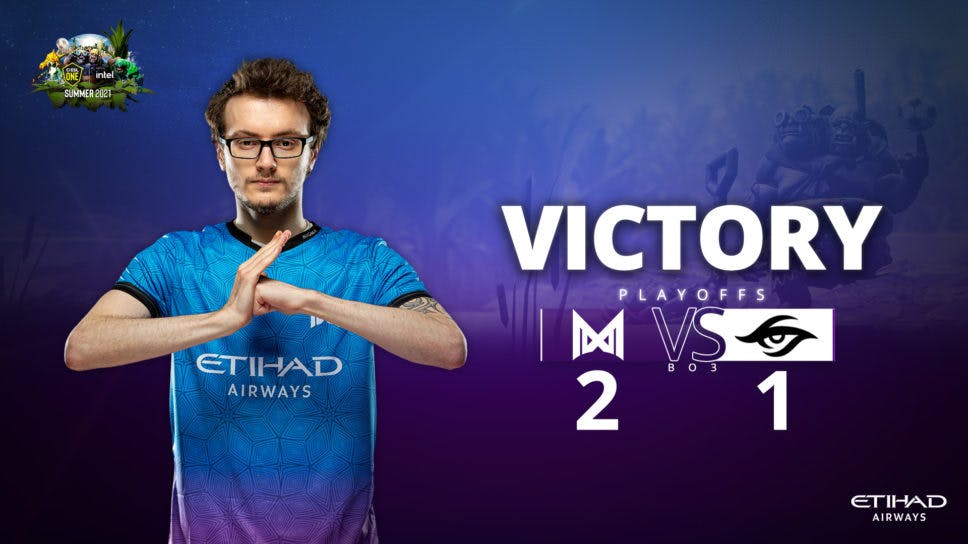European Titans eliminated early at ESL One as Nigma beat Team Secret cover image