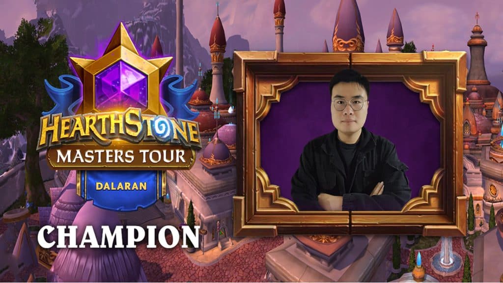 ShuiMoo won $25,000 and earned himself 22 GM Points for his victory at Masters Tour Dalaran