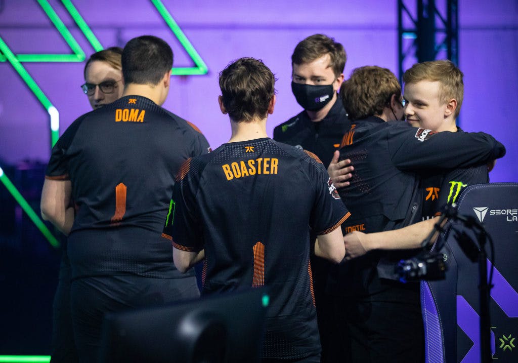 Fnatic at Masters Reykjavik. Image credit: Colin Young-Wolff/Riot Games.