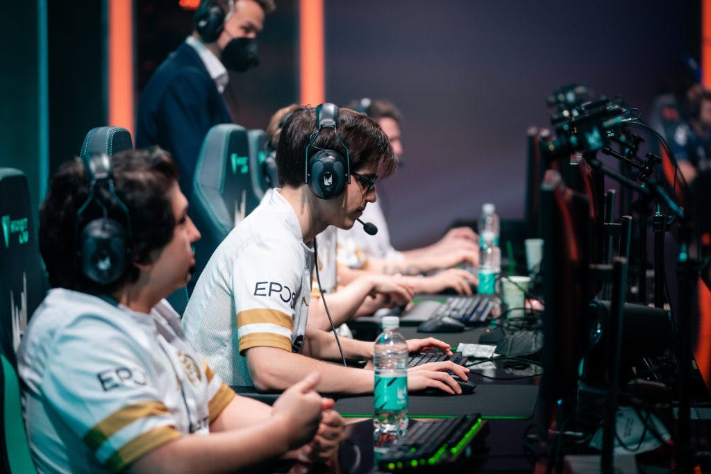 <a href="https://esports.gg/news/league-of-legends/2022-lec-spring-split/">LEC teams, like Spring champions MAD Lions, are hoping to challenge at Worlds this year</a>. Will less practice on Akshan make a difference? Image credit: Michal Konkol/Riot Games.