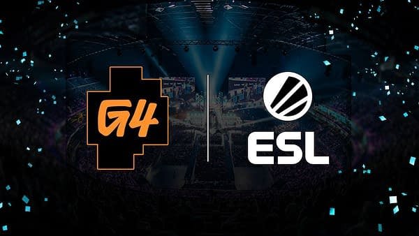 ESL and G4 have now partnered. (Courtesy of bleedingcool.com)