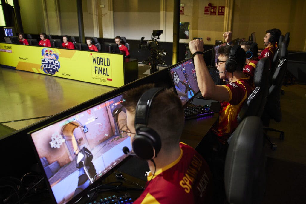 Spain.dll play during the Red Bull Campus Clutch group stage. Image credit: Red Bull.