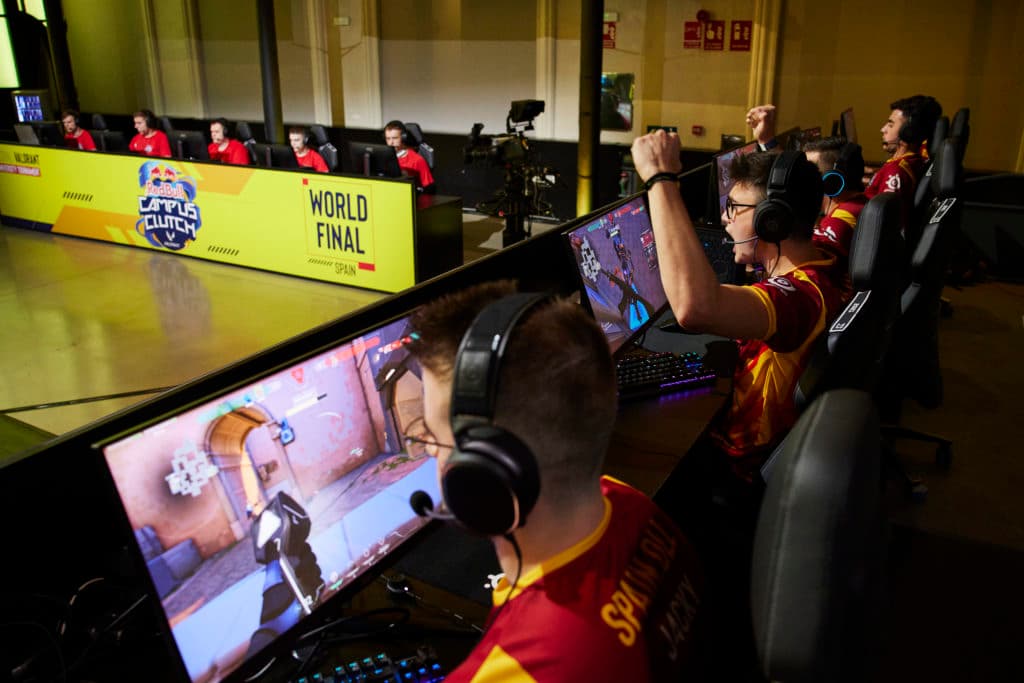 Spain.dll play during the Red Bull Campus Clutch group stage. Image credit: Red Bull.