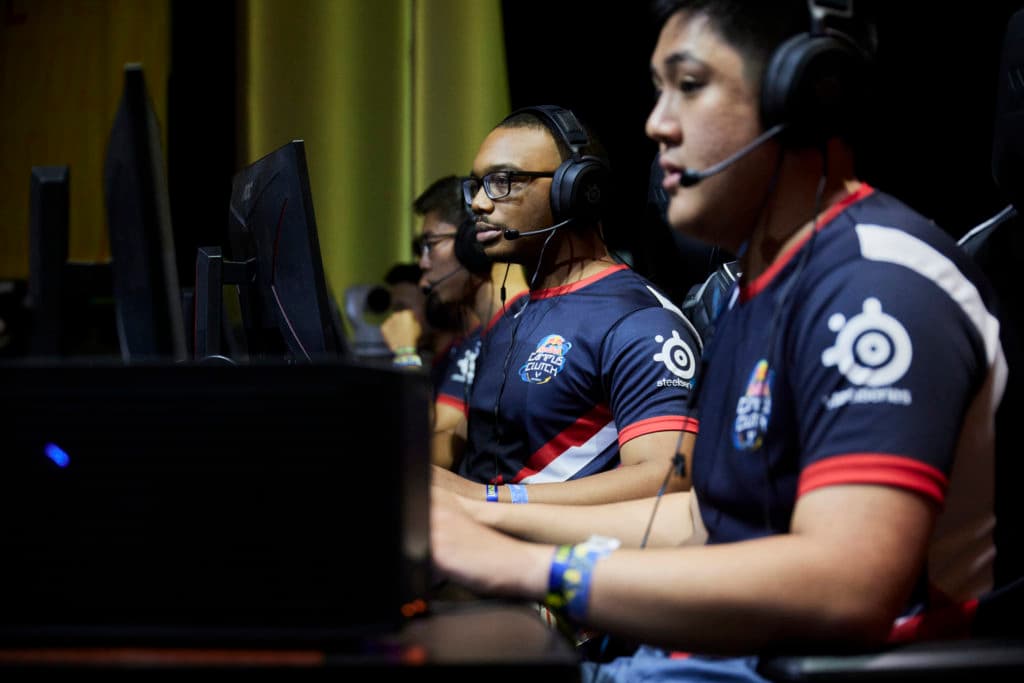 American representatives Bay Area Vandals play during the Red Bull Campus Clutch group stage. Image credit: Red Bull.