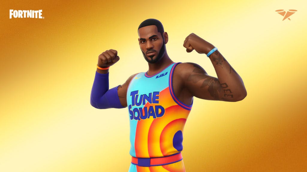 The Tune Squad LeBron Outfit (not included in the King James Bundle)