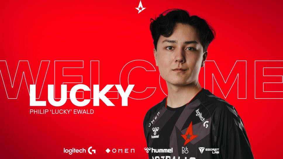 Astralis Sign Tricked AWPer Lucky as their 6th Man cover image