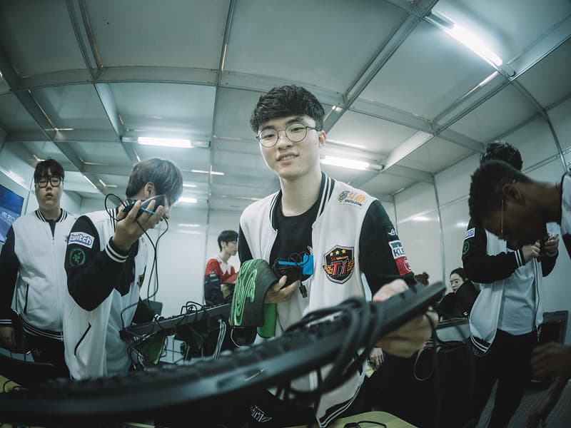 <em>Faker's been a long-time user of Razer products, even without the sponsorships. Image Credit: Riot Games. </em>