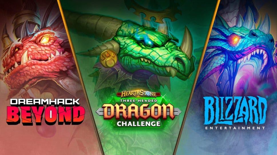 Jimon, wiRer, & OrlandoDR Champions of the $30.000 DreamHack Hearthstone Three-Headed Dragon Challenge. cover image