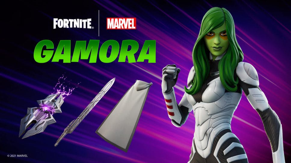 How to get Fortnite’s Gamora Outfit, Backbling and Daughter of Thanos Spray cover image