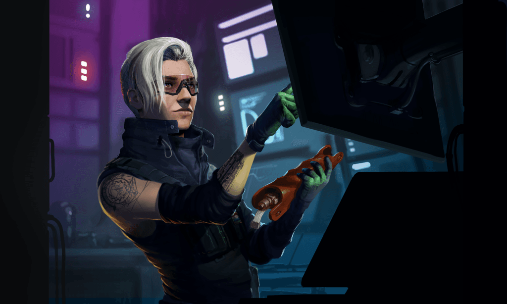The new operator of Crystal Guard, Osa.