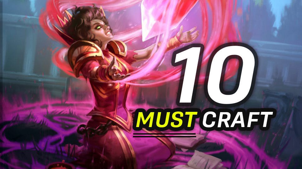 The 10 Cards You MUST Craft for United in Stormwind cover image